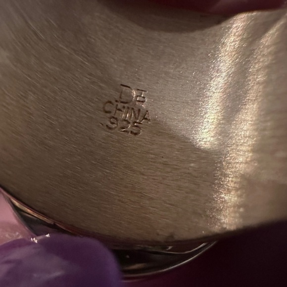 Rhodochrosite & sterling silver statement by Jay King - Picture 10 of 12